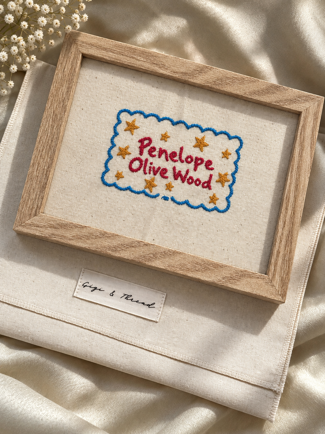 Embroidered Child's Name