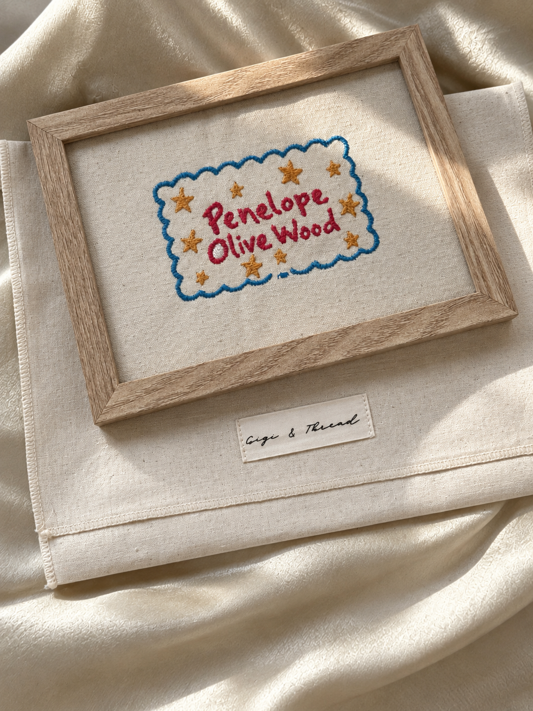Embroidered Child's Name